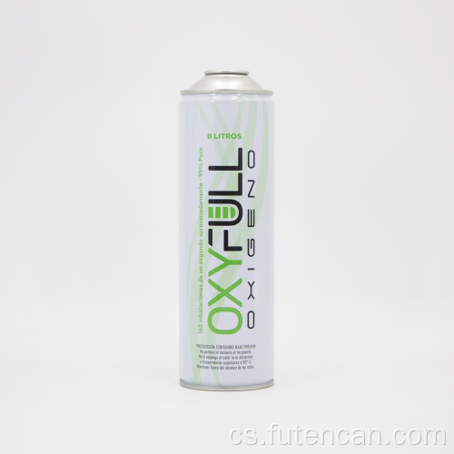 600ml cínová plechovka s kyslíkem